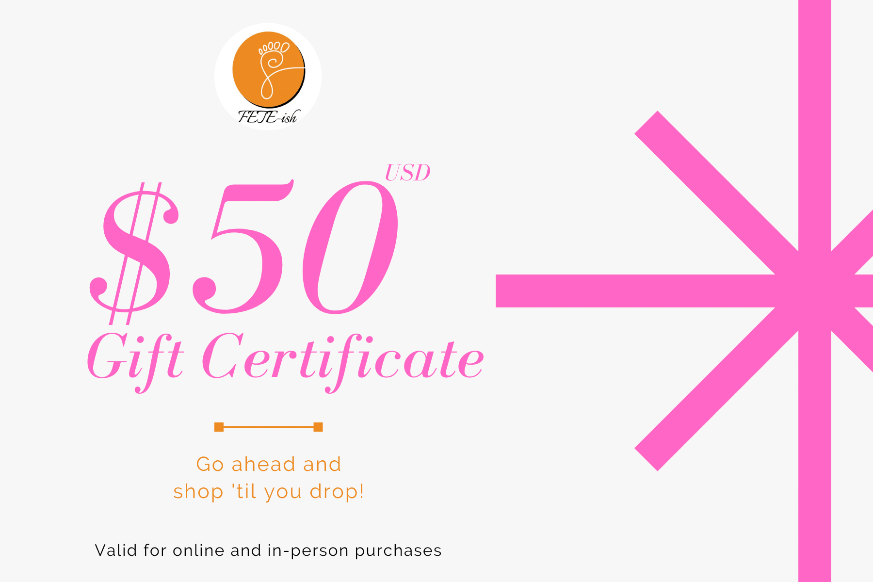 $50 Gift Certificate