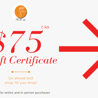 $75 Gift Certificate
